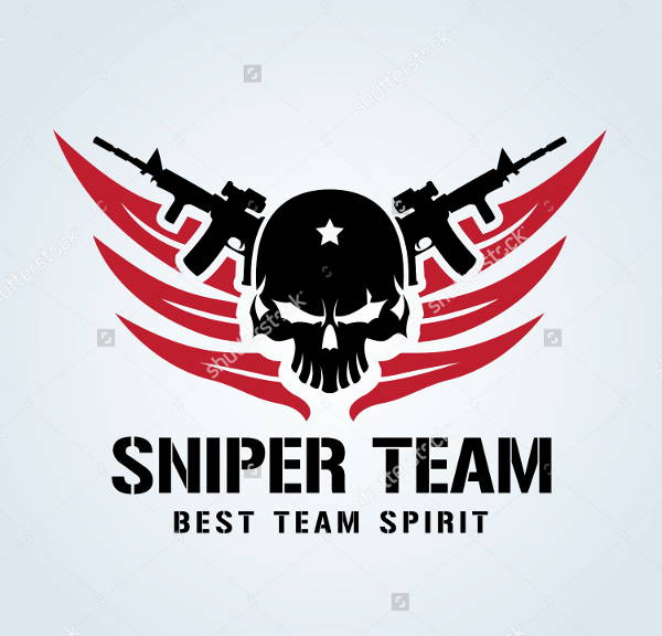 Sniper Logo Clip Art