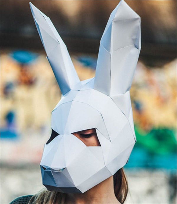 paper mask template