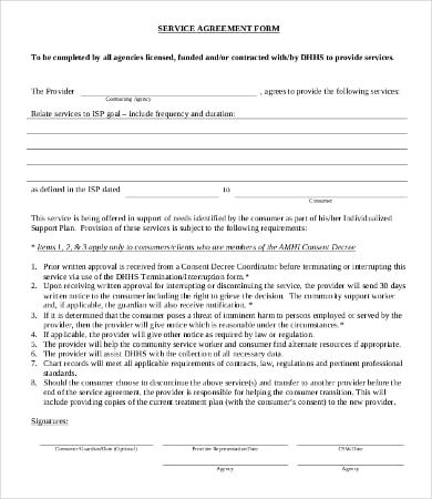 Transition Services Agreement Template