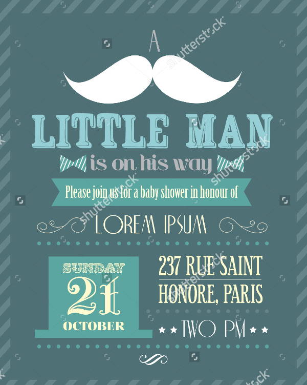 baby shower email invitation template