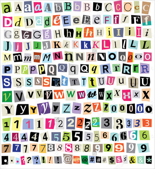 tagging alphabet letter