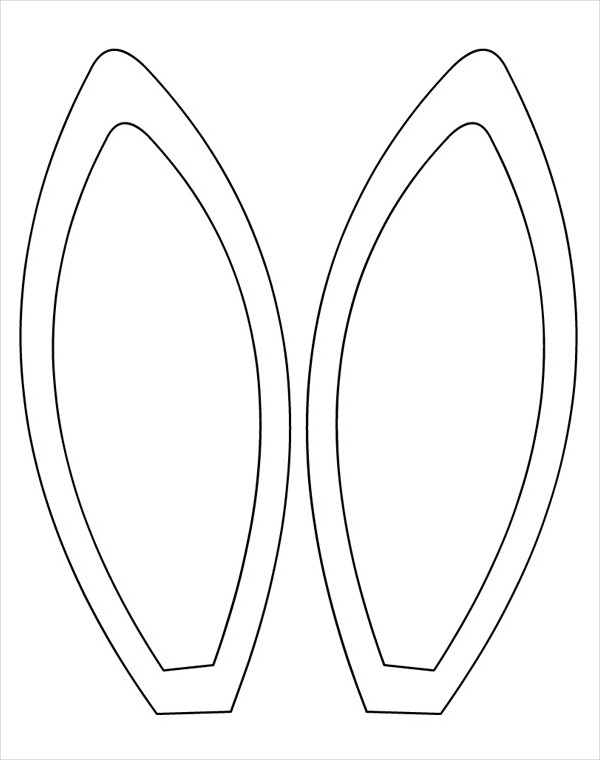 Bunny Ear Template Printable That are Genius Tristan Website