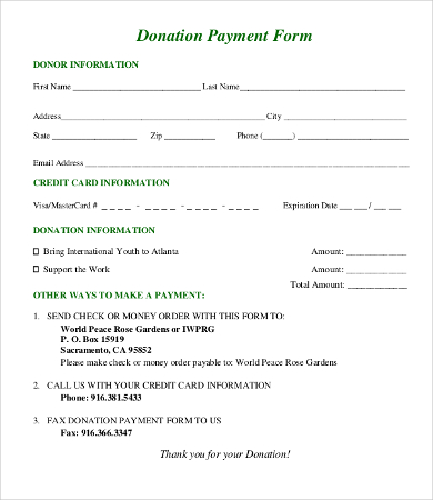 10 Useful Donation Form Templates (Charity & Nonprofit)