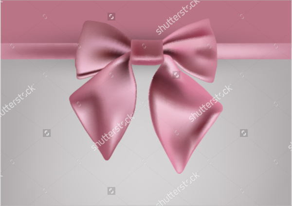 pink bow template