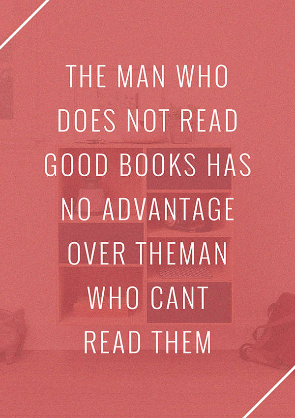 literary quote poster