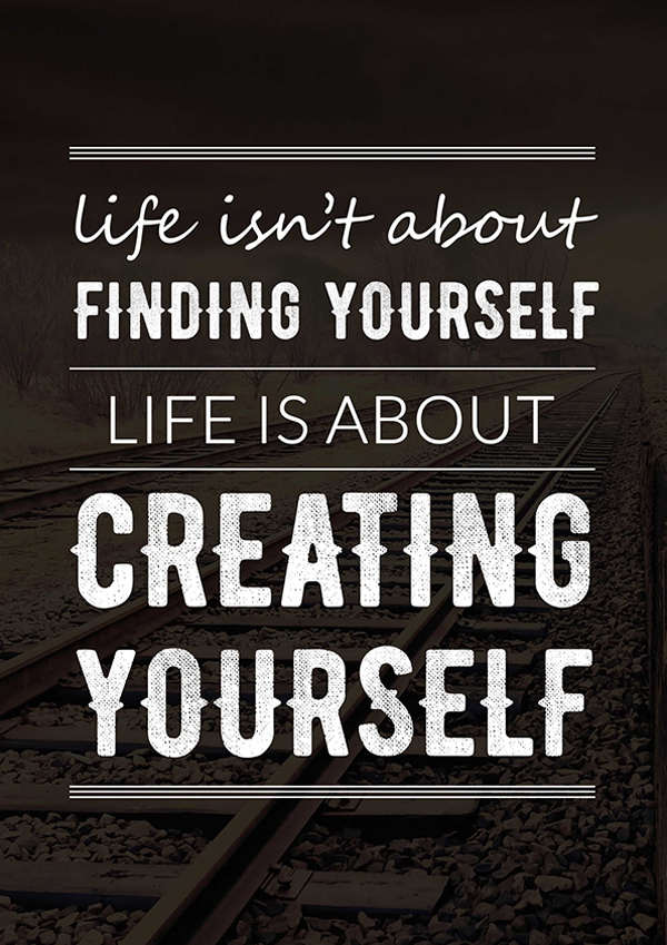life quote poster