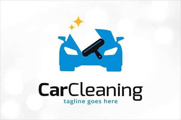 car cleaning logo