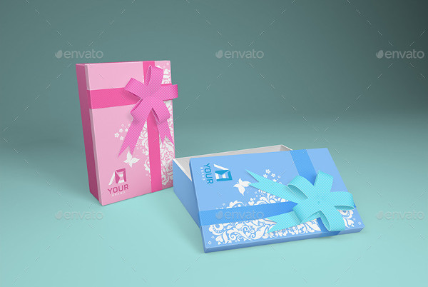 74 gift packaging mock ups