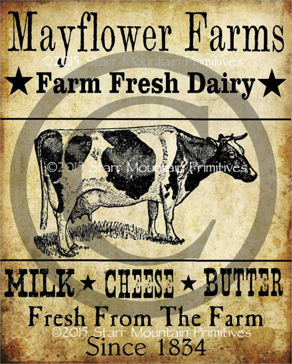 dairy farm logo