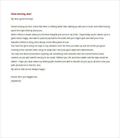 Write a letter to my girlfriend picture