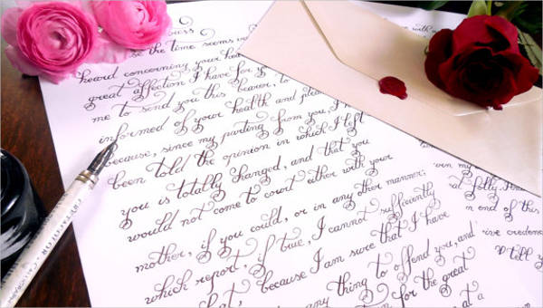 Romantic letters for your girlfriend