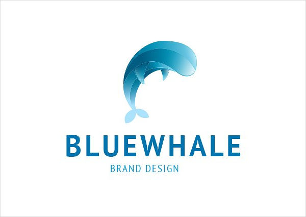 printable blue whale logo