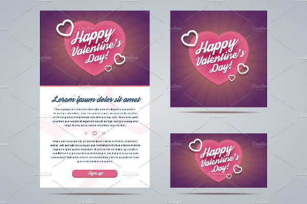valentines day email templates