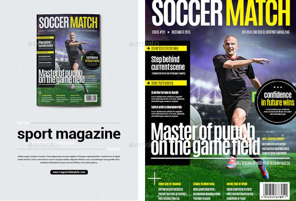 soccer sports magazine