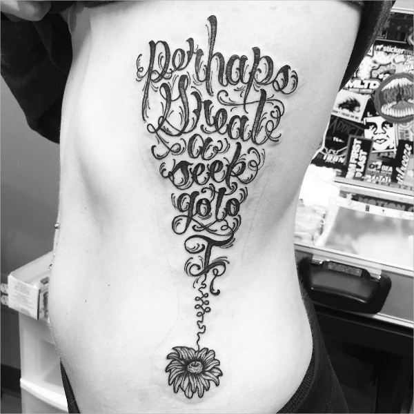 sample literary tattoo