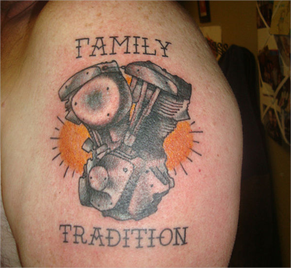 family sleeve tattoo