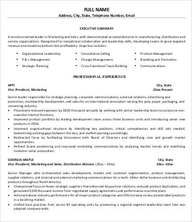 best product manager resume