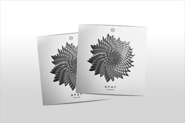 minimal design cd cover