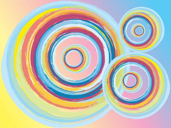 colorful circle design