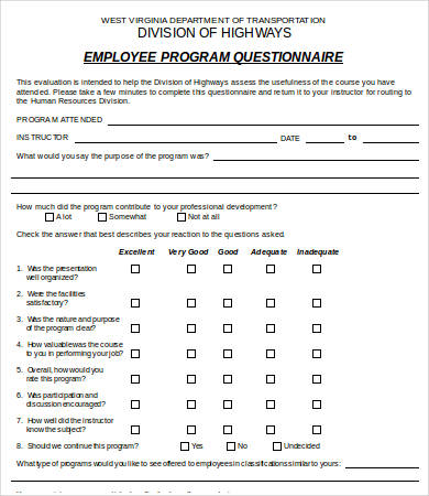 Employee Evaluation Form Template - 13+ Free Word, PDF Documents Download