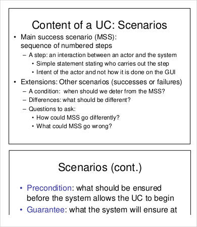 use case scenario template