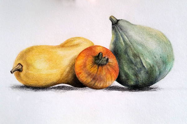 Back To The Roots – Colored Pencil Drawings From My Past | Nicole M. Cleary