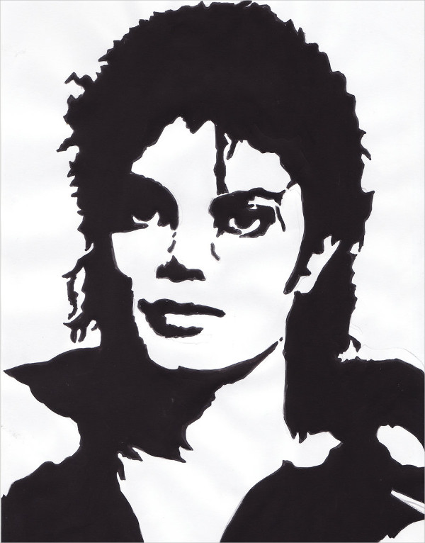 digital stencil artwork