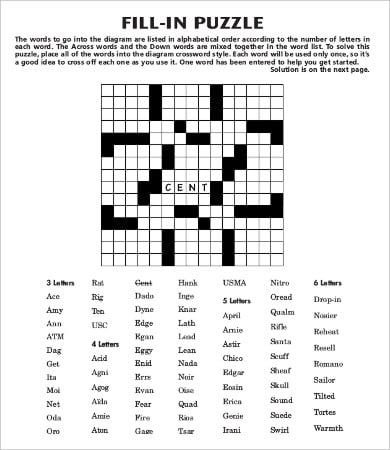 fill in printable puzzles