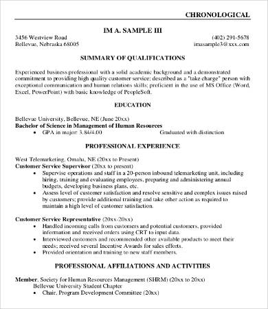 sample format of resume for job   50