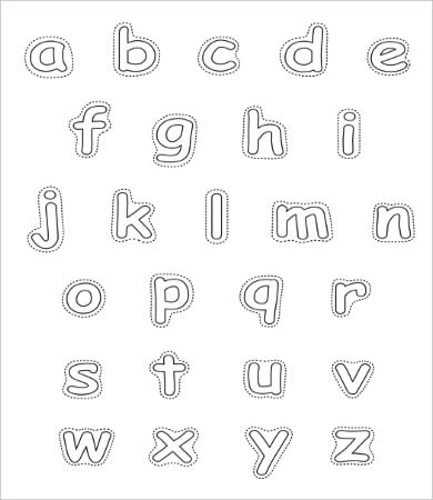 Free Printable Alphabet Letter - 10+ Free PDF, JPEG Format Download