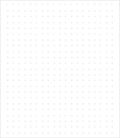 dot grid paper printable