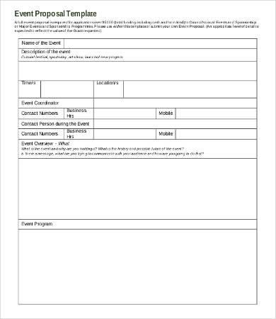 Request For Proposal Template 13 Free Word PDF Documents Download