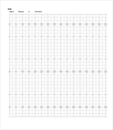 blank drill paper template