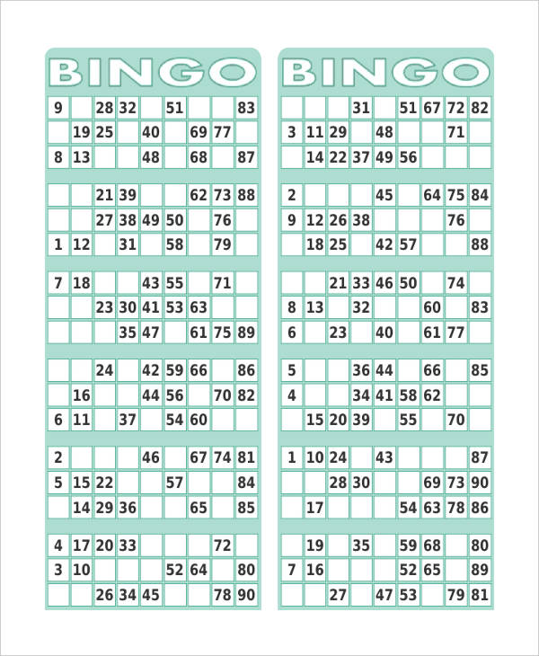 Blank Bingo Cards Printable Pdf Printable Bingo Cards Vrogue