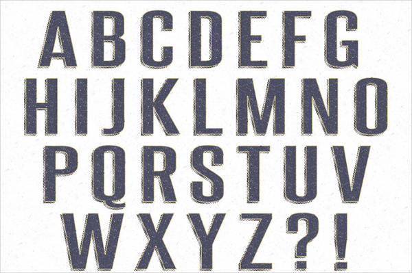 Juice Font Alphabet Stencil, Letter Stencils