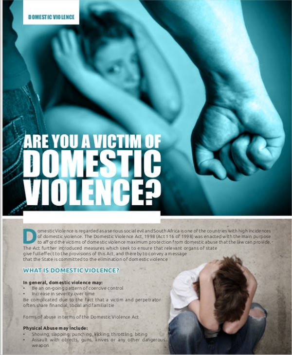 domestic violence brochure pdf