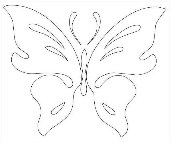 free printable butterfly stencils