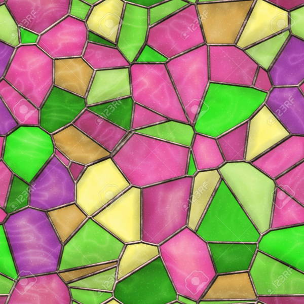 seamless stained glass texture