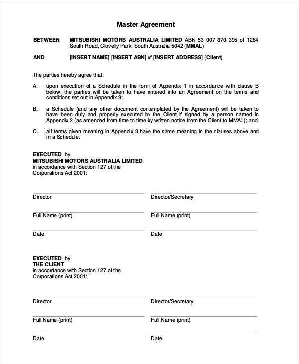 Printable Auto Lease Agreement Form Printable Forms Free Online