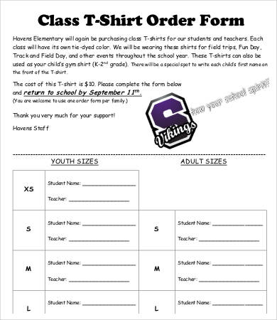 Family Reunion T Shirt Order Form Template from images.template.net
