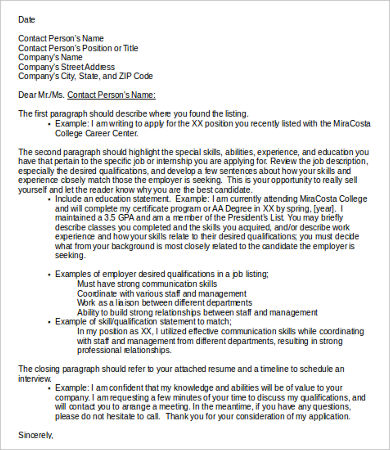 Professional Letter - 8+ Free Word, PDF Documents Download