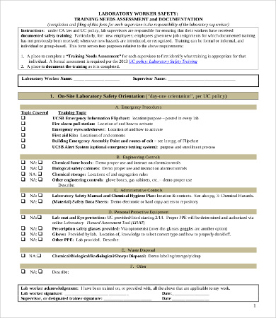 11+ Sample Needs Assessment Templates in Word | Google Docs | Apple ...