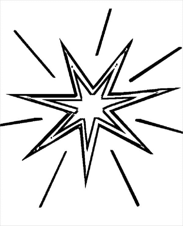 6+ Star Coloring Pages Free & Premium Templates