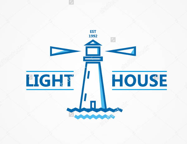 8+ Lighthouse Logos - Printable PSD, AI, Vector EPS Format Download