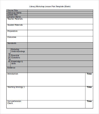 lesson plan template doc 16 free word documents