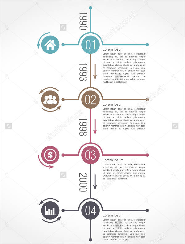 history timeline template word free
