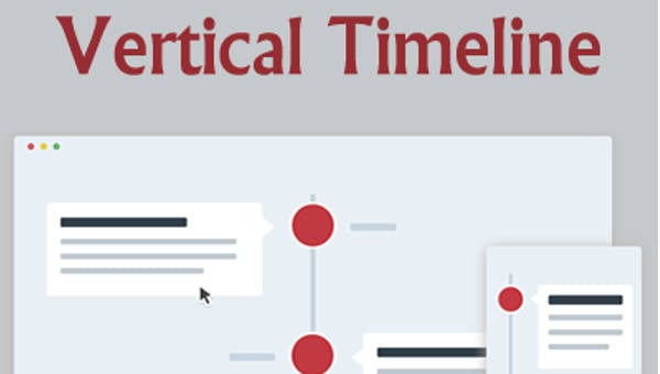 vertical history timeline template word