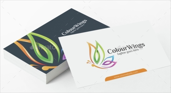 colorful butterfly logo