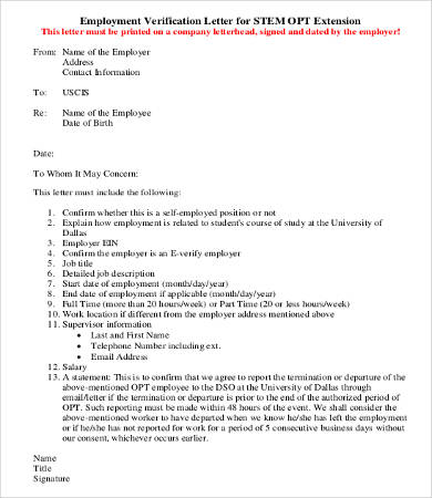 Employment letter for visa pdf