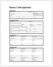 business credit application form download